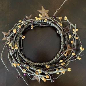 Candle Ring Wreath